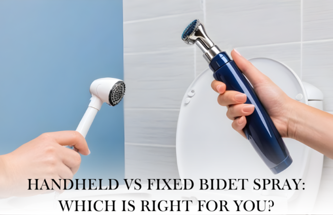 Handheld Vs Fixed Bidet Spray: Which is right for you?